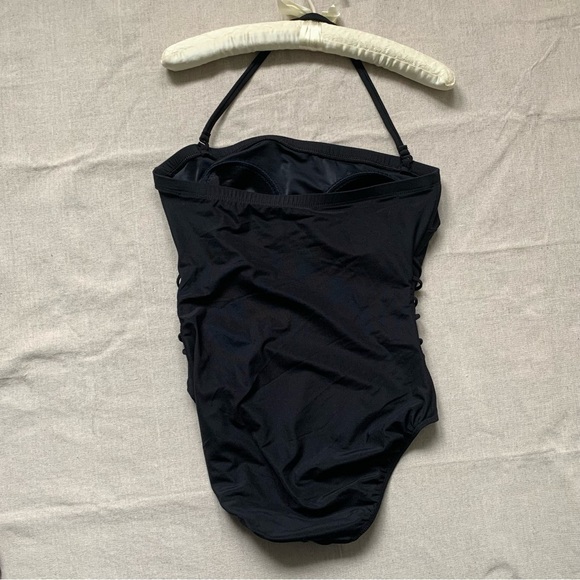 Longitude Black One Piece Swimsuit - Picture 2 of 10